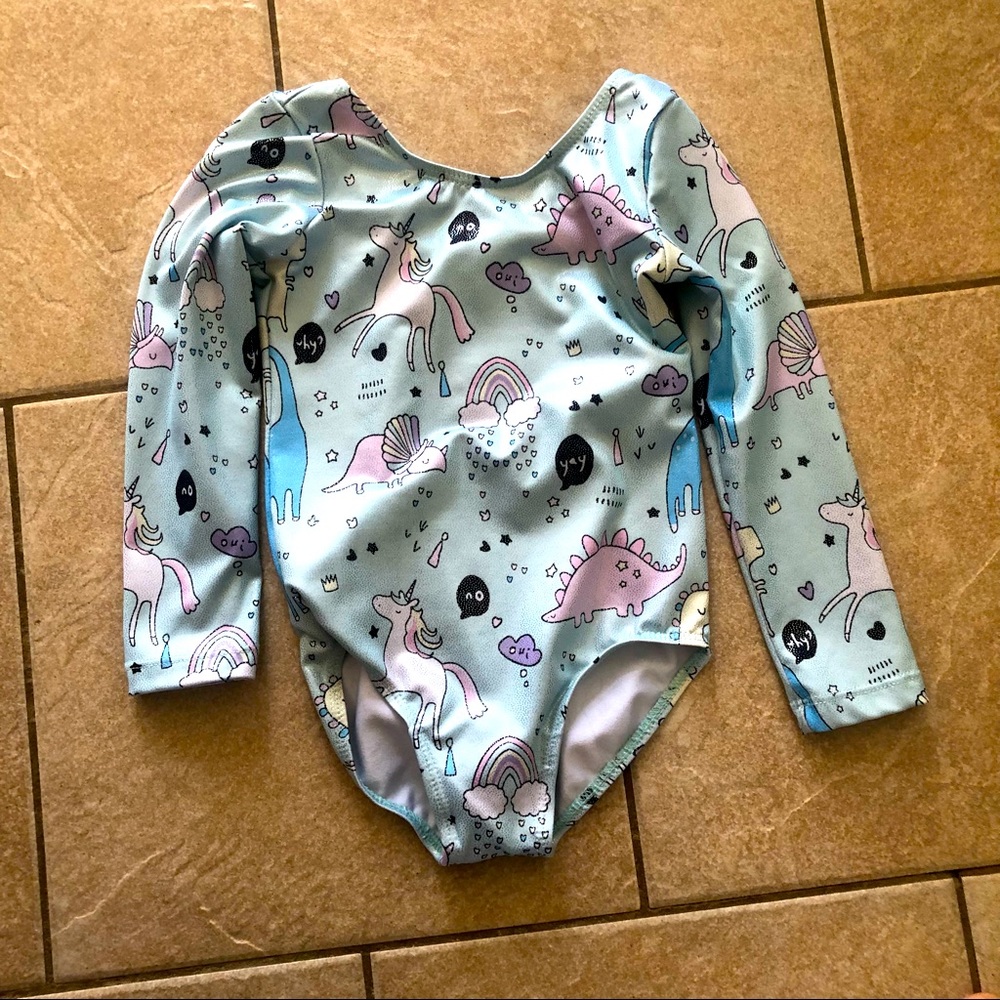 3T Leotard for Gymnastics or Dance (EXCELLENT CONDITION) - Long Sleeve